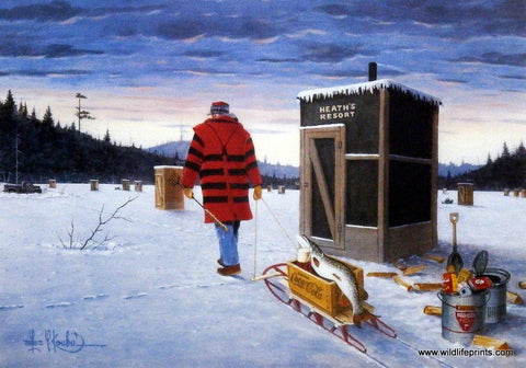 Les Kouba Darkhouse Finale - 21" x 16" Artist's Proof