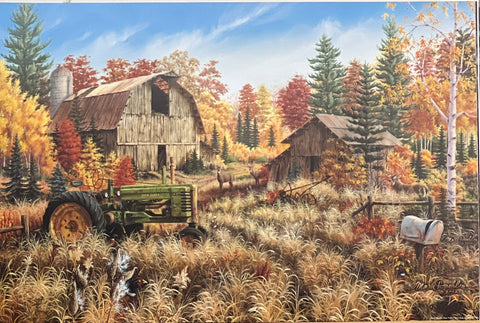 Mark Daehlin Deer Valley Farm Art Print-18 x 12