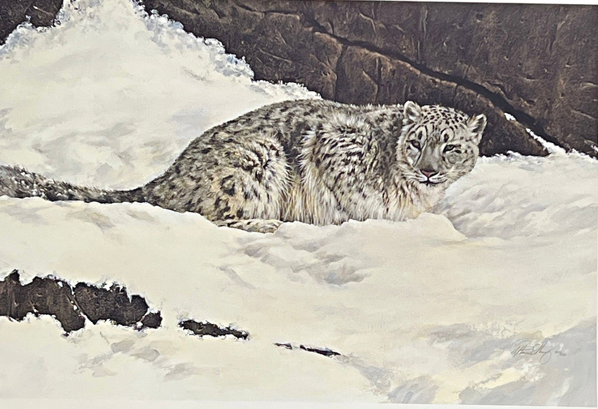 Morton Solberg Where the trail Ends  S/N Art Print 30.5 x 20.5