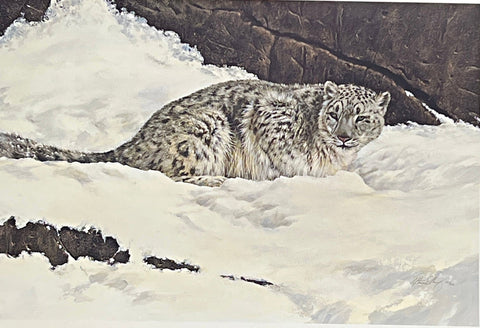 Morton Solberg Where the trail Ends  S/N Art Print 30.5 x 20.5