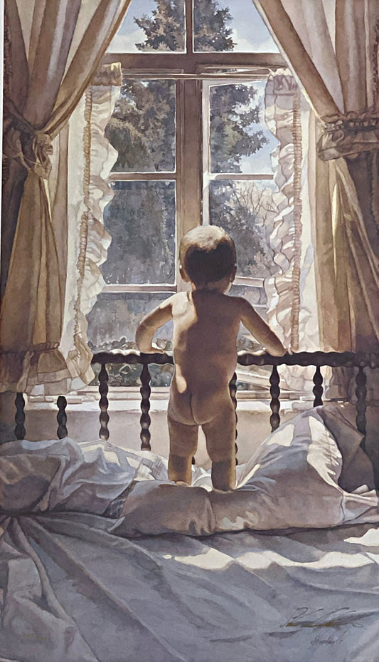 Steve Hanks An Innocent View S/N Art Print