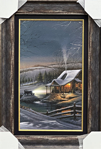 Terry Redlin Evening with Friends Car Cabin Art Print Framed 18.25 x 26.75