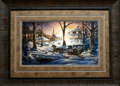 Terry Redlin Racing Home Print-Framed