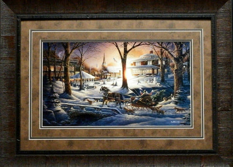 Terry Redlin Racing Home Print-Framed