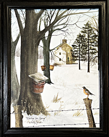 Billy Jacobs Maple Syrup Robin art Print-Waiting for Sprint 16 x 12