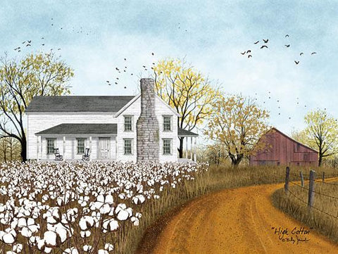 Billy Jacobs High Cotton Farm Country Art Print 16 x 12