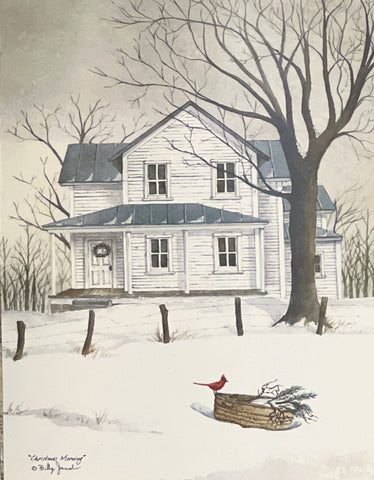 Billy Jacobs Christmas Morning Art Print-9 x 12