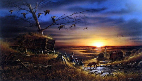 Terry Redlin Lifetime Companions - 32 x 18.5 Signed and Numbered