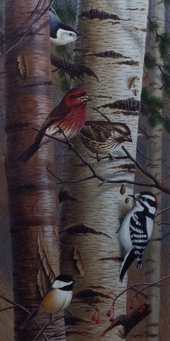 Cynthie Fisher Bird Cardinal Picture UNANNOUNCED VISITORS I