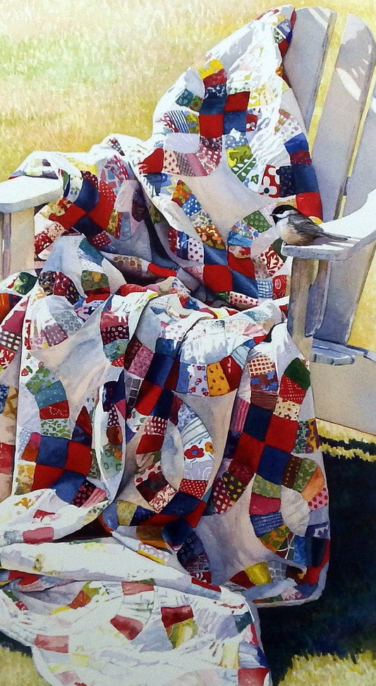 Adele Earnshaw Something Old Something New Quilt Print