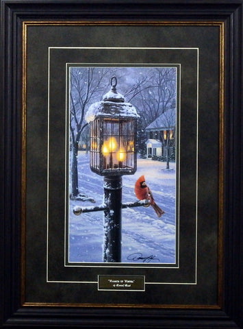 Darrell Bush Warmth of Winter-Framed