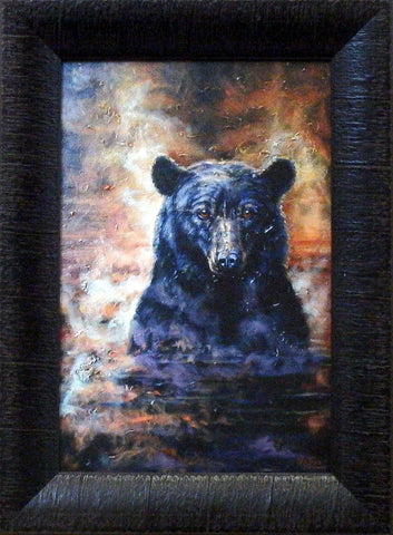 John McFaul Bear Dip-Framed