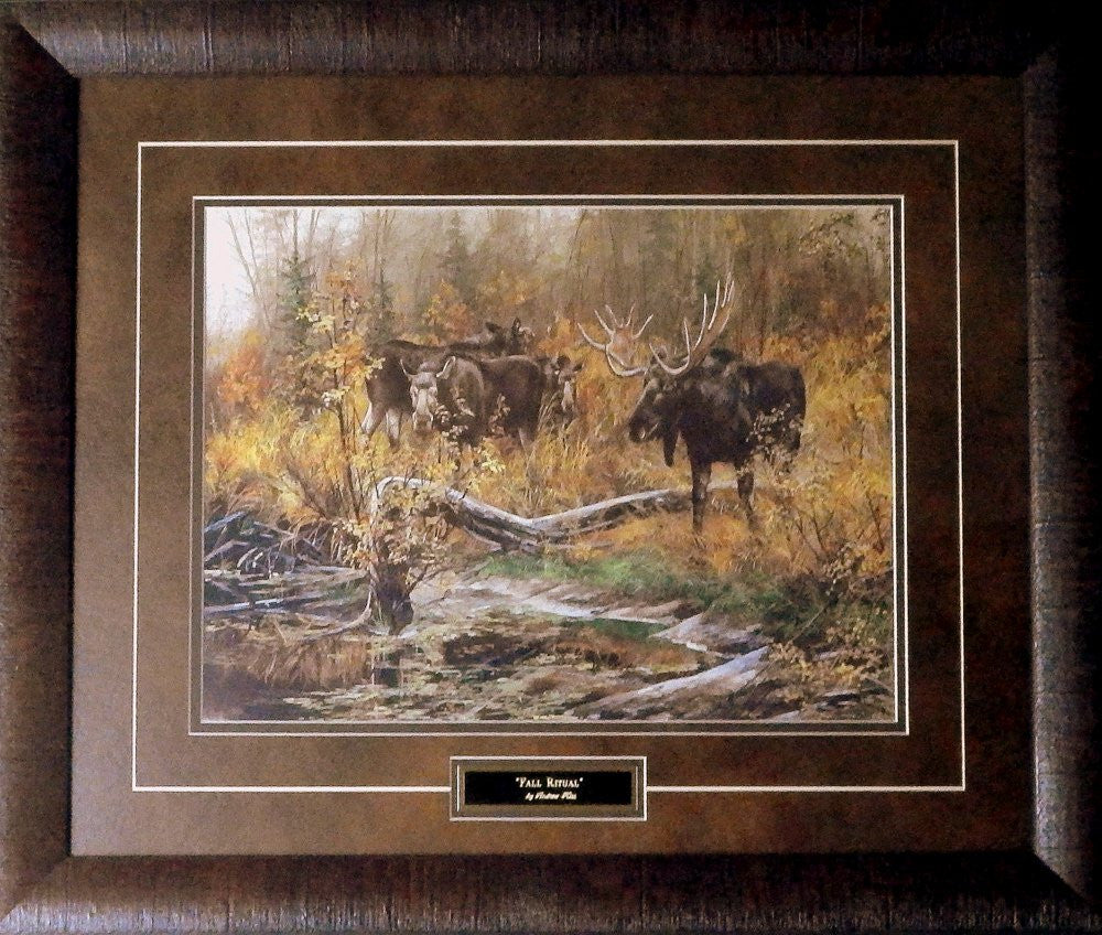 Andrew Kiss Fall Ritual-Framed