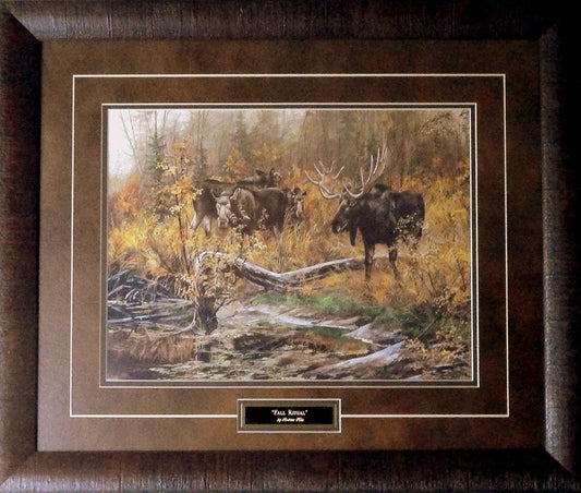 Andrew Kiss Fall Ritual-Framed