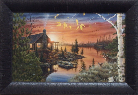 Mark Daehlin Autumn Evening-Framed