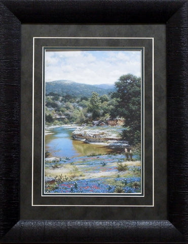 Larry Dyke Bluebonnets Along the Frio