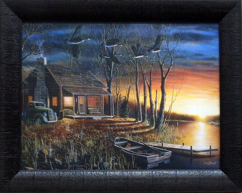 Jim Hansel Sundown-Framed