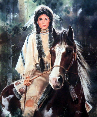Maija Painted Pony-Poster