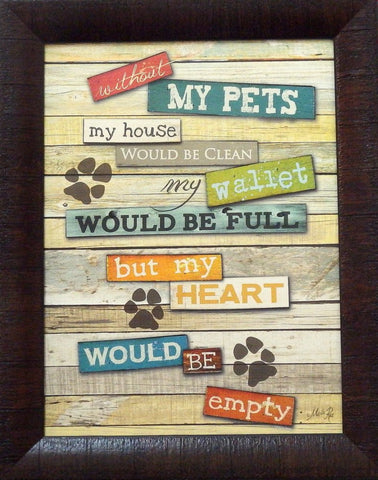 Marla Rae My Pets-Framed