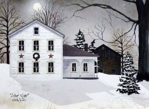Billy Jacobs Silent Night Christmas Art Print