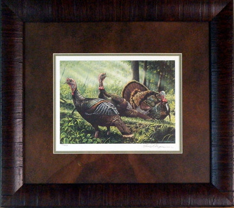 David Chapman 2002 Minnesota Turkey Print 18 x 16