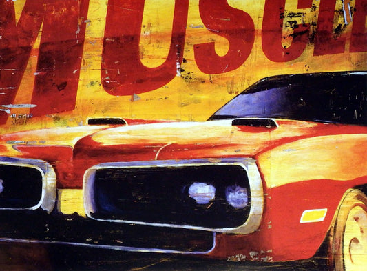Corey Steffen Muscle Car Print