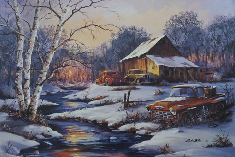 Dale Klee Winter Sunset