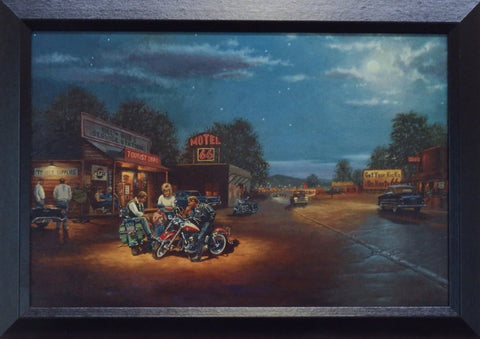 Dave Barnhouse Route 66-Framed