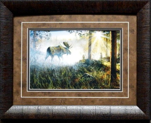 Jim Hansel A Walk in the Mist-Framed