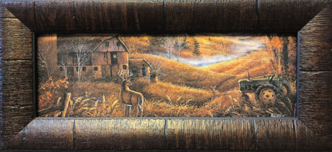 Ray Mertes Three's a Crowd Farm Tractor Print-Free Shipping