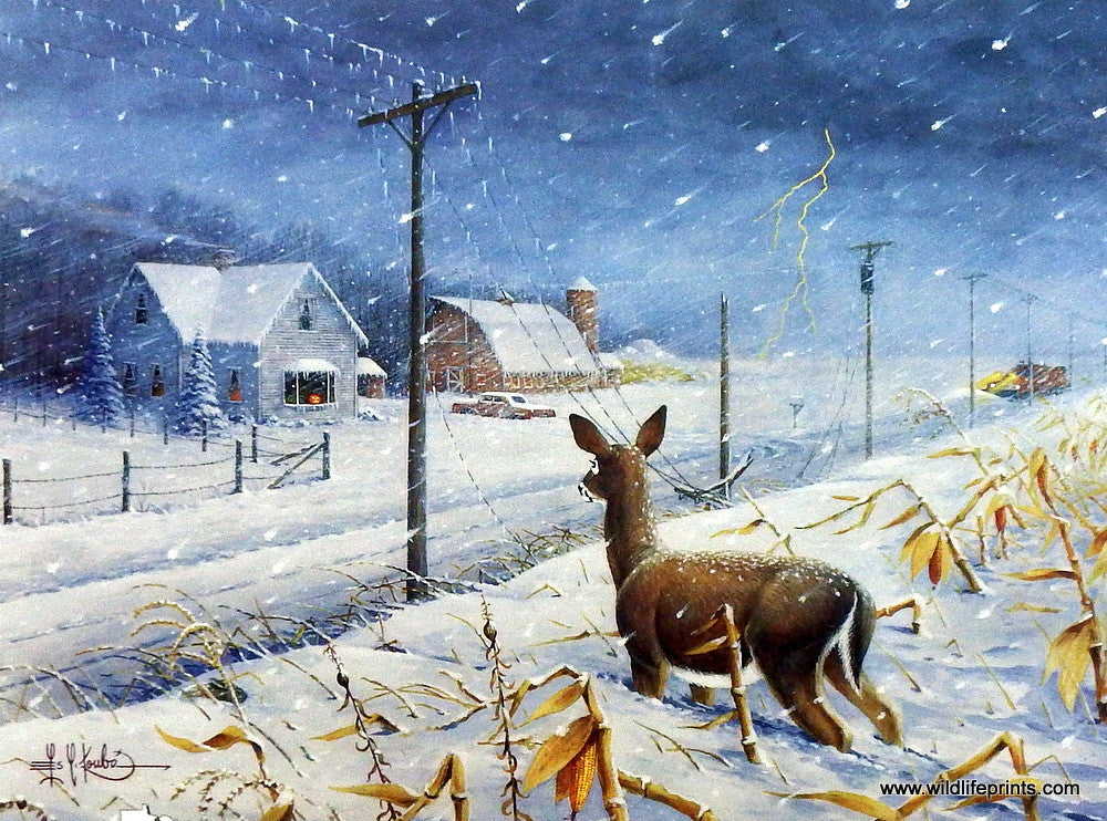 Les Kouba 1991 Halloween Mega Storm Legacy - 23.5" x 16" Open Edition Legacy