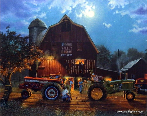 Dave Barnhouse The Rematch - 20"x 16" Open Edition