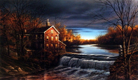 Terry Redlin Autumn Afternoon - 24"x14" Signed/Numbered