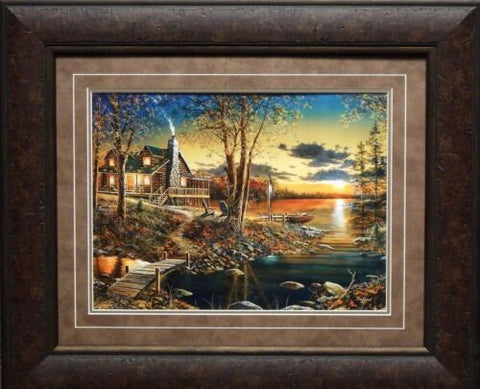 Jim Hansel Comforts of Home-Framed