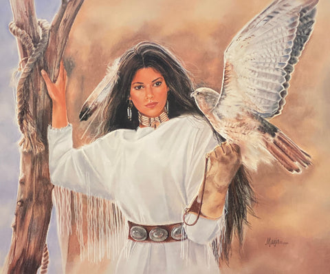 Maija, Free Spirits Native American Poster (24x20)