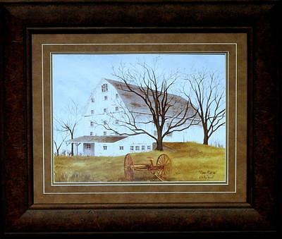 Billy Jacobs Done Raking Country Farm Print-Framed (Lg Size) 25 x 21.5