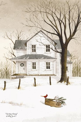 Billy Jacobs Christmas Morning Farm Art Print 12 x 18