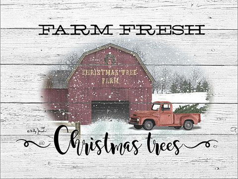 Farm Fresh Christmas Tree Art Print by Billy Jacobs 16 x 12