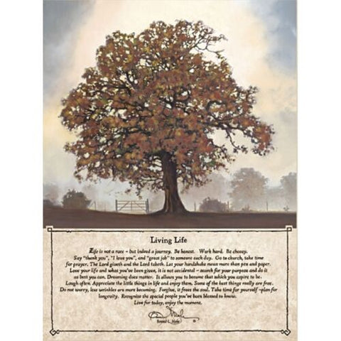 Bonnie Mohr Fall Living Life Art Print 12 x 16