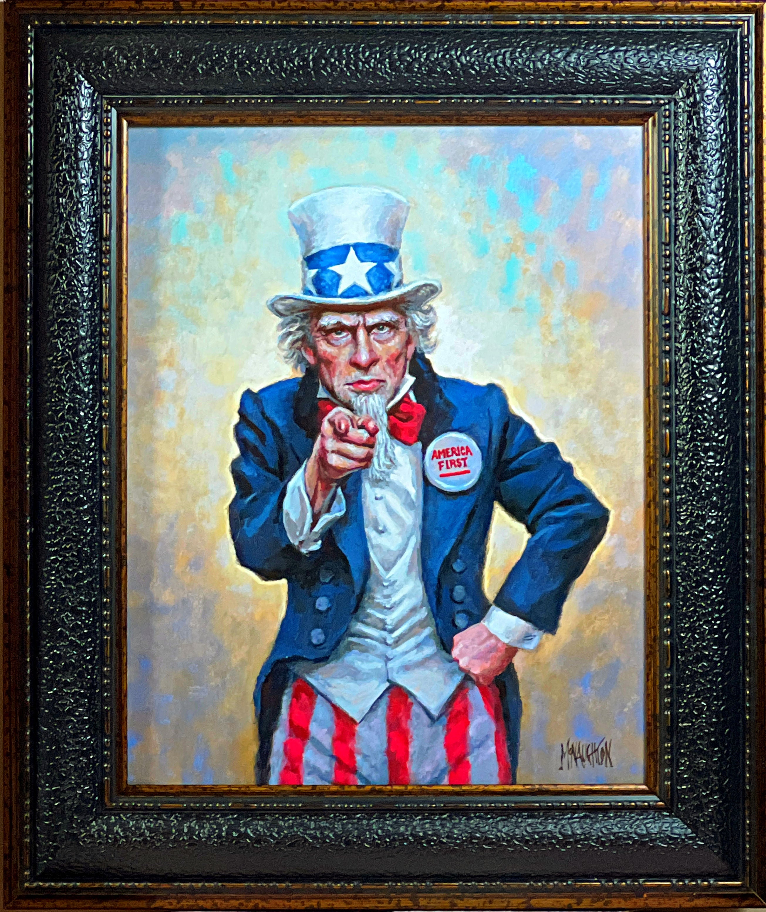National Emergency - 16X24 Canvas Giclee, Limited Edition, S/N Edition 200  - McNaughton Fine Art