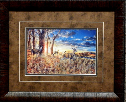 Jim Hansel Out for the Evening- Framed - 21"x17" Open Edition