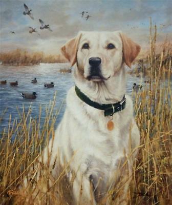 James Killen A Great Day Yellow Lab Duck Hunting Art Print