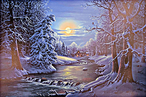 Jesse Barnes New Fallen Snow Signed and Numbered (24x16)