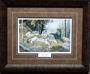 Terry Doughty, Watchful Eyes Wolve Art Print-Framed (19x15)