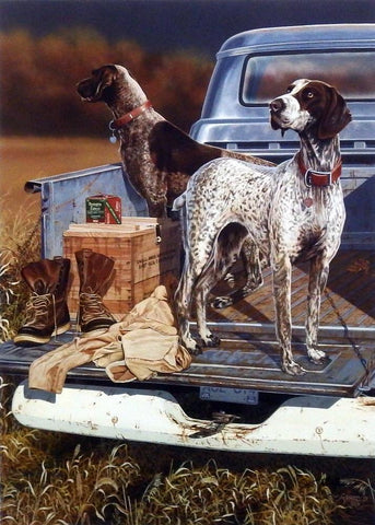 Scot Storm Opening Day- German Shorthair - 18"x24" Signed Edition