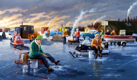Ken Zylla Back In The Day - 12"x 8" Open Edition
