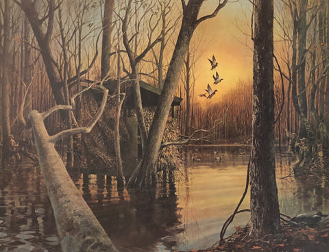 McDonald, Mallard Morning S/N Duck Hunting Art Print 21.5 x 16.5