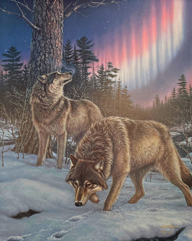 James Meger Night Lights S/N w/Cert 20x24