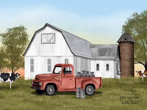 Billy Jacobs Yall Need Milk Cow Country Farm Art Print 24 x 18