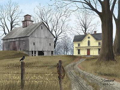 Billy Jacobs Homeward Farmhouse Farm Art Print 16 x 12